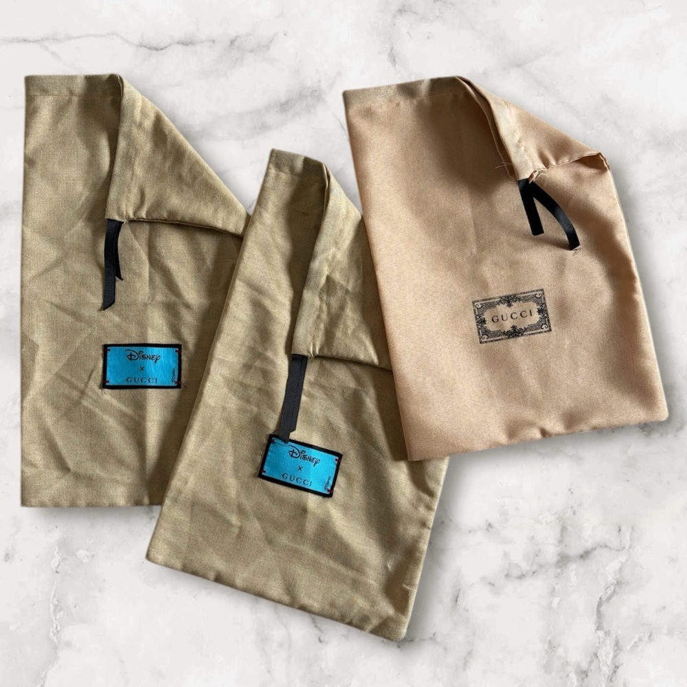 GUCCI Dust Bags Set of 3